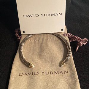 David Yurman Cable Classic Bracelet with Pearls